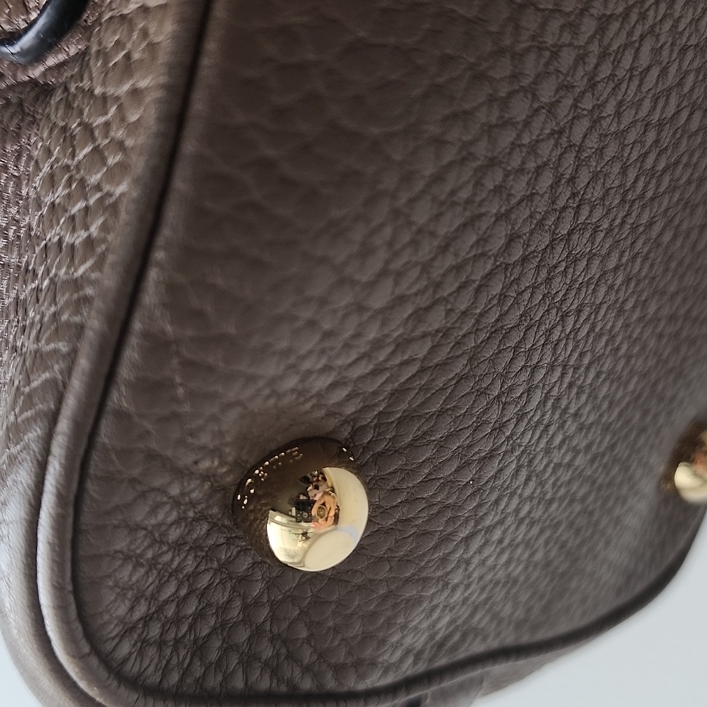 Loewe May 36 Leather Ostrich Large Satchel Handle Bag - Picture 3 of 16